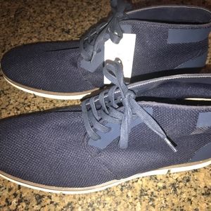 NEW Goodfellow & Co Rider Blue Lace Up Ankle Boots